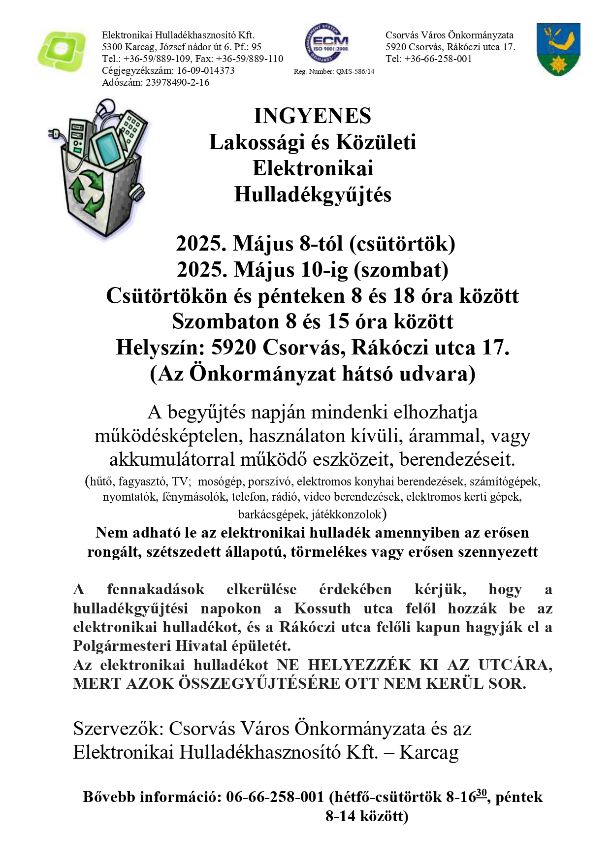 tájékoztató